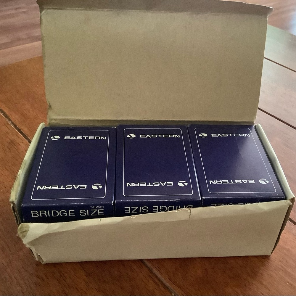 Eastern Airlines lot of 12 Playing Cards Vintage Open Box Sealed Decks Cards